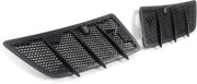 Dynavent RoosterSet - Motorkap Rooster Cover - Zwart - Voor Mercedes W164 GL350/ML350/GL450 (2008-2011) - Set van 2 - Auto Accessoires
