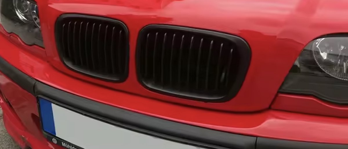 Voorbumper Nier grille - Voor BMW E46 3 Serie Sedan (1998-2001) & Compact (2002-2005) - Pre-Facelift - Auto accessoires