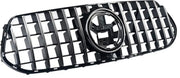 Voorbumper - Voor Mercedes GLE-Klasse W167/V167/C167 2020-2022 - Auto accessoires - GT stijl voorgrille - Chroom + Zwart