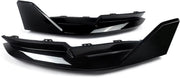 Splitter Dravon - Bumper Splitter Lip Schorten - Voor BMW G80 M3 Sedan (2021-2024) - Glanzend Zwart - MP Stijl - Auto accessoires