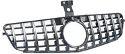 GT Grille Velos - Voorbumper grill - Voor Mercedes GLC W253/X253 (2020) - Black Chrome GT Stijl - Auto Accessoires