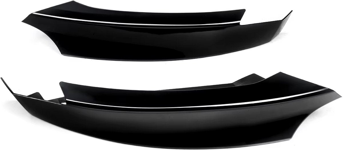 Voorbumper skirt Cover Trim - Voor BMW 1 Serie E82 M Sport (2007-2013) - Carbon Look - Auto accessoires