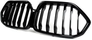 Radiator Grille Ignar - Auto Radiator Nier Kap Grille Enkel Lijn - Voor Bumper Grille Glanzend Zwart - Voor BMW X6 G06 M60i LCI 2024 - Auto Accessoires