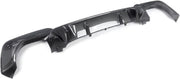 Diffuser Ravon - Achterbumper - Voor BMW X3 G01 M40i (2018-2021) - Prestaties ABS - Carbon Look - Achterlip - Auto accessoires