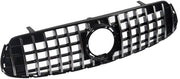 Grille GTR Velaro - GTR Stijl Grille - Chroom/Zwart - Voor Mercedes GLC W253/X253 GLC300, GLC350, GLC43 (2020+)