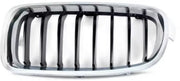 Grille Racerline - Voorbumper Grille - Voor BMW 3 Serie F30/F31/F35 (2012-2018) - Chroom & Zwart - Auto accessoires