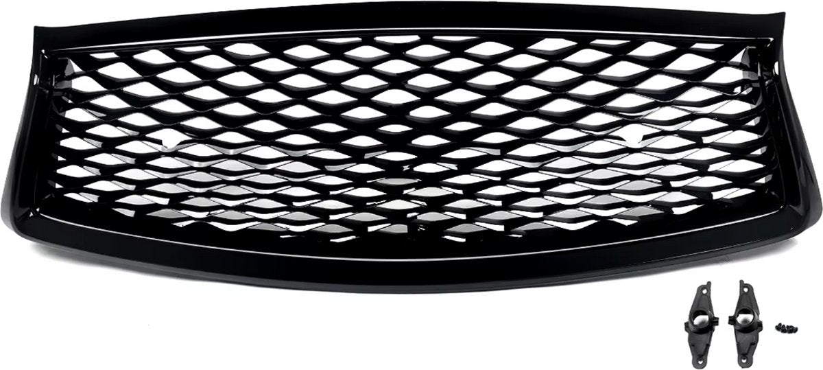 Voorbumper Bovenste Grille - Voor Infiniti Q50 (2018-2022)- JDM Gloss Zwart