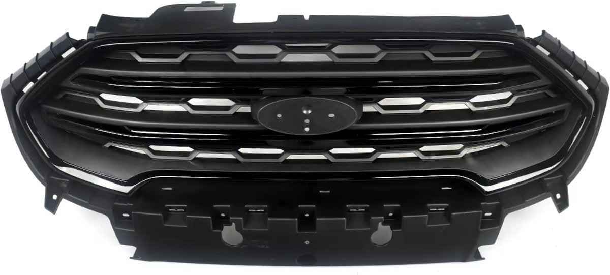 Voorbumper - Voor Ford Ecosport 2018-2023 - Auto accessoires - Voorbumpergrille - Geschilderd - Zwart