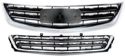 Voorbumper Grille Zolux - Bovenste & Onderste Roosters - Voor Chevrolet Impala (2014-2020) - Chroom + Zwart