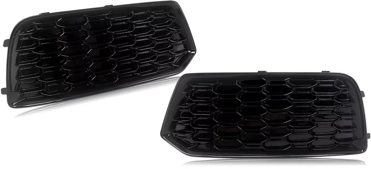 Voorbumper - Voor Audi Q5 2018-2022 - Auto accessoires - Onderste grille randen - Honingraat stijl - LH + RH