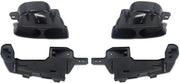 Achterbumper - Voor Mercedes S-Klasse W222 2013-2017 - Auto accessoires - Diffuser - Gloss Zwart - AMG lijn