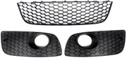 Voorbumper Mesh Grille - Voor VW Jetta GTI/GLI MK5 (2006-2009)- Rode Bekleding