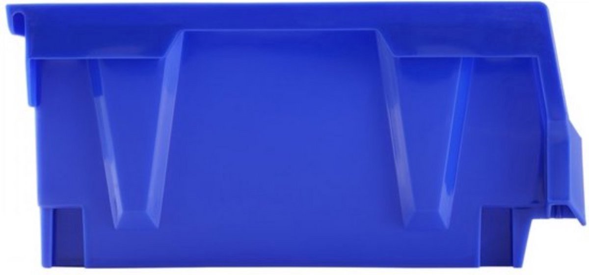 Opbergdozen - Opbergbox - Storage box - Bewaardoos - Opberger - Set van 12 - Stapelbaar - Blauw/Rood - Voor Werkplaats of Speelkamer