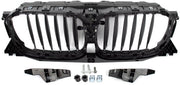Voorbumper Grille Hitra - Voor BMW X3 G01/X4 G02 (2018-2020) - Auto accessoires