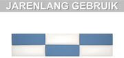 Bedhoofd - Hoofdbordkussen - Hoofdbord - Voor interieurdecoratie en bedhoofdbescherming - Blauw