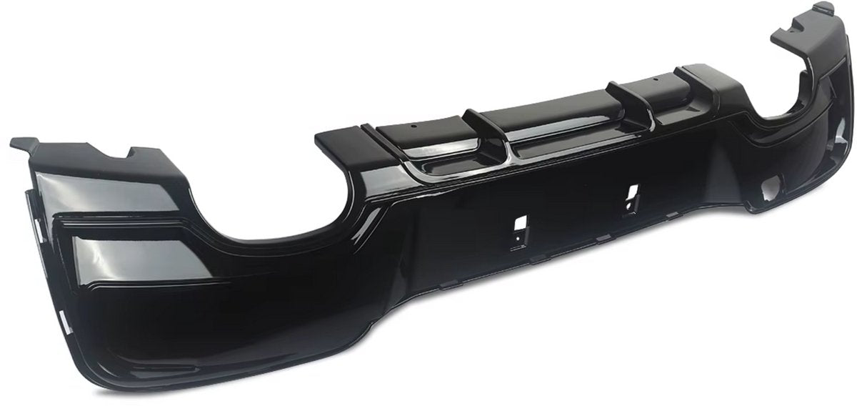 Voorbumper Splitter - C43 Look - Gloss Zwart - Voor Mercedes C-Klasse W206/S206 AMG (2022-2024) - Auto Accessoires