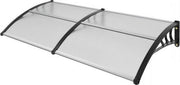 Voordeurluifel - Deurluifel - 199cm - Dakbedekking - Voordeur afdak - Polycarbonaat - UF50+ Zonweringsfolie - 965x1987mm