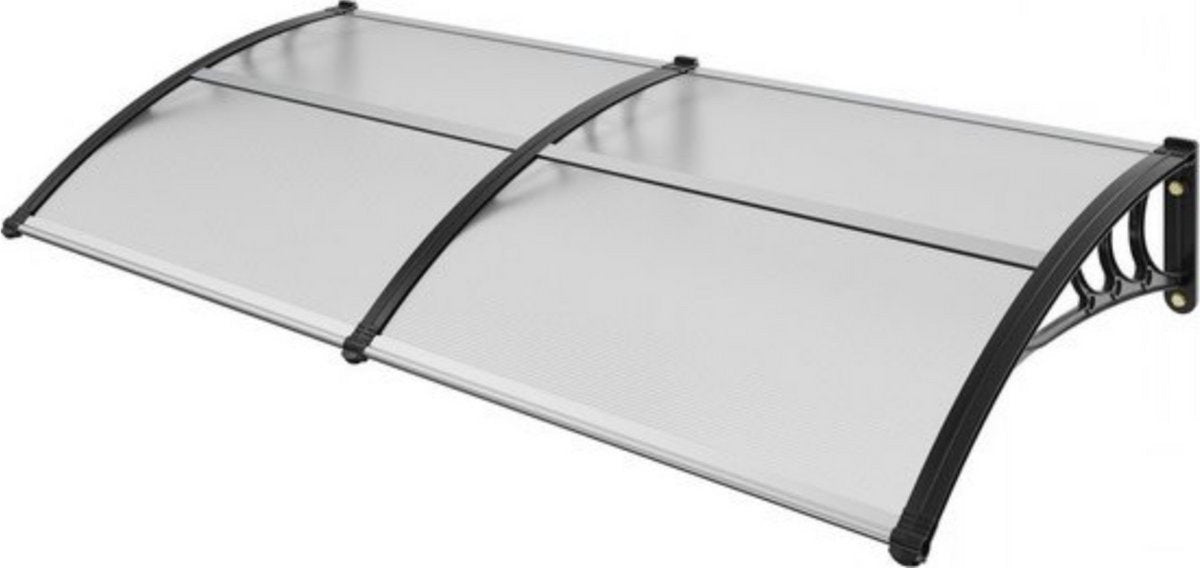 Voordeurluifel - Deurluifel - 199cm - Dakbedekking - Voordeur afdak - Polycarbonaat - UF50+ Zonweringsfolie - 965x1987mm