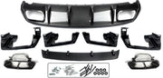 Achterbumper Diffuser Lip - Carbon Look - Voor Mercedes A-Klasse W176 A200/A45 AMG (2013-2018) - Auto Accessoires