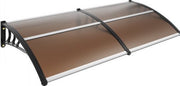 Voordeurluifel - Deurluifel - 199cm - Dakbedekking - Voordeur afdak - Polycarbonaat - UF50+ Zonweringsfolie