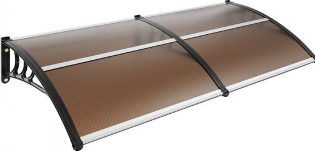 Voordeurluifel - Deurluifel - 199cm - Dakbedekking - Voordeur afdak - Polycarbonaat - UF50+ Zonweringsfolie