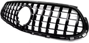 GT Grille voorbumper - Geheel Zwart - Auto Accessoires - Voor Mercedes X254 GLC300 Sport Model (2023-2024)