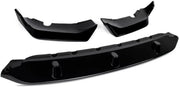 Voorbumper Lip Splitter Spoiler - Voor BMW X7 G07 M Sport (2019-2022) - Gloss Black ABS - Auto accessoires