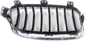 Grille Racerline - Voorbumper Grille - Voor BMW 3 Serie F30/F31/F35 (2012-2018) - Chroom & Zwart - Auto accessoires