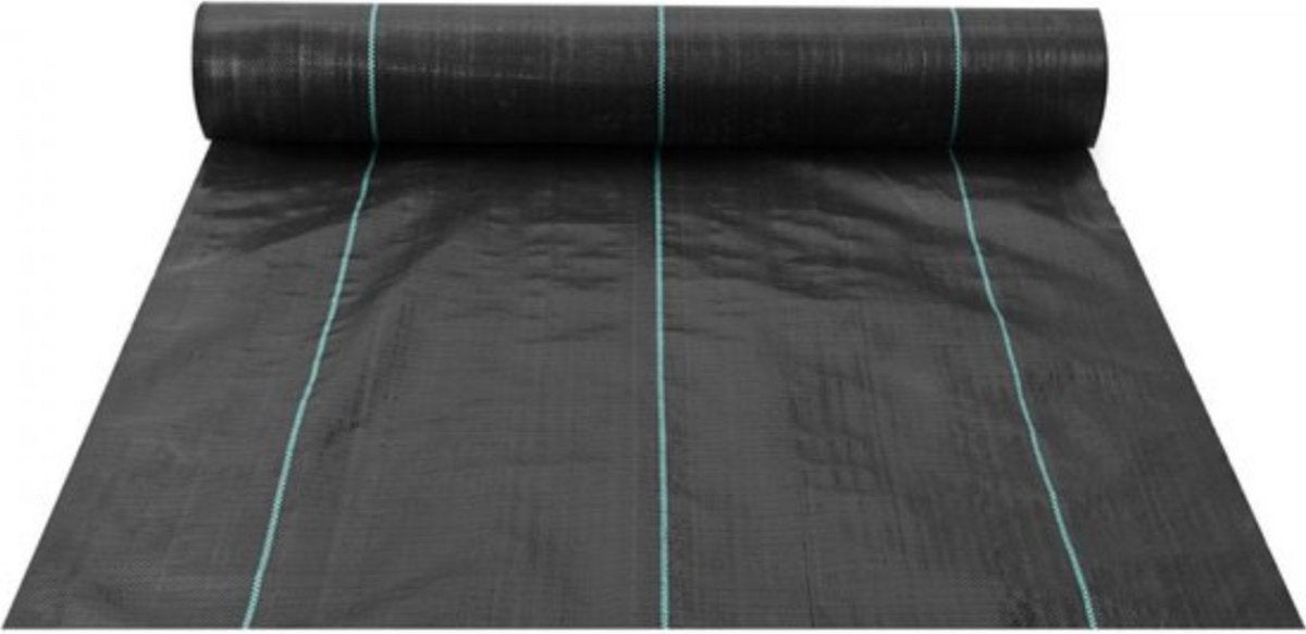 Worteldoek gronddoek - 91 x 0,9 meter - Onkruiddoek - Tuin - Onkruiddoek - Waterdoorlatend Onkruidvlies - Scheurvast en Corrosiebestendig