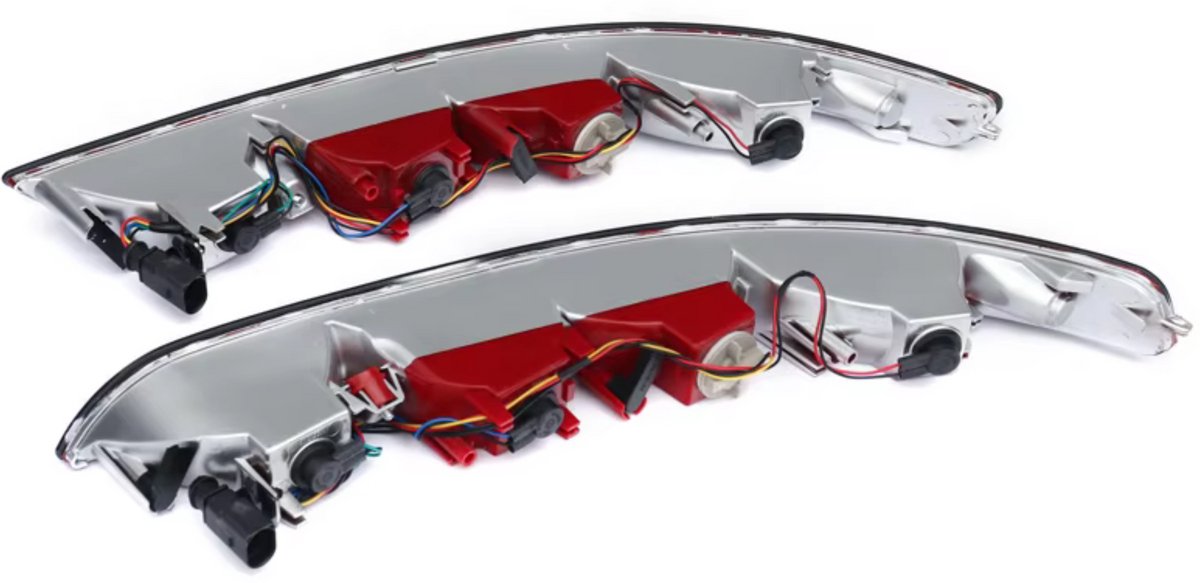 Remstoplamp - Achterbumper Onderzijde - Voor Audi Q5 (2009-2017) - Gerookte Lens - Set van 2 - Auto Accessoires