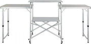 Luxe Campingkeukentafel - Opklapbare Buitenkooktafel - Met Opbergtas - Inclusief Accessoires