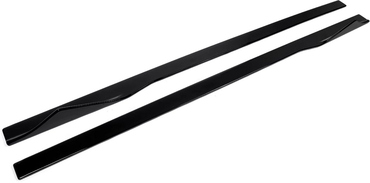 Zijrok Verlengde Rockerpaneel - Voor BMW 8 Serie G14/G15 (2019-2024) - Glanzend Zwart - Auto accessoires