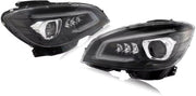 Hoofdkoplampen 2x - Voor Mercedes C-Klasse W204/S204 (2011-2014) - GT Look - Auto Accessoires