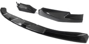 Voorbumper Lip Splitter Spoiler - Gloss Black - 3-delige Bodykit - Auto accessoires - Voor BMW G80 M3/G82 G83 M4 (2021-2022)