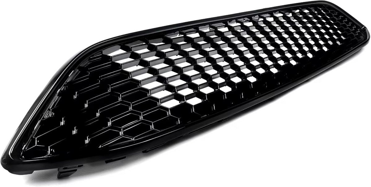 Voorbumperrooster Vortex - Glanzend Zwart - Honingraat - Voor Ford Focus S/SE/RS (2015-2018)