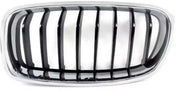 Grille Racerline - Voorbumper Grille - Voor BMW 3 Serie F30/F31/F35 (2012-2018) - Chroom & Zwart - Auto accessoires