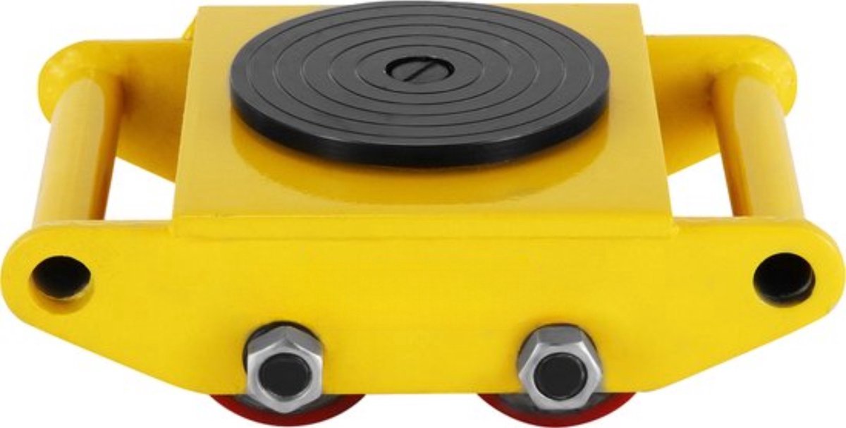 Happyment Transportwielen - Professioneel - Machineverhuizer - 1 Stuk - 360° Rotatie - 6T draaggewicht