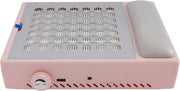 Stofafzuiger voor nagels - Manicure tafel - Nail Dust Collector - Voor Nagelstof Verwijderen - Roze