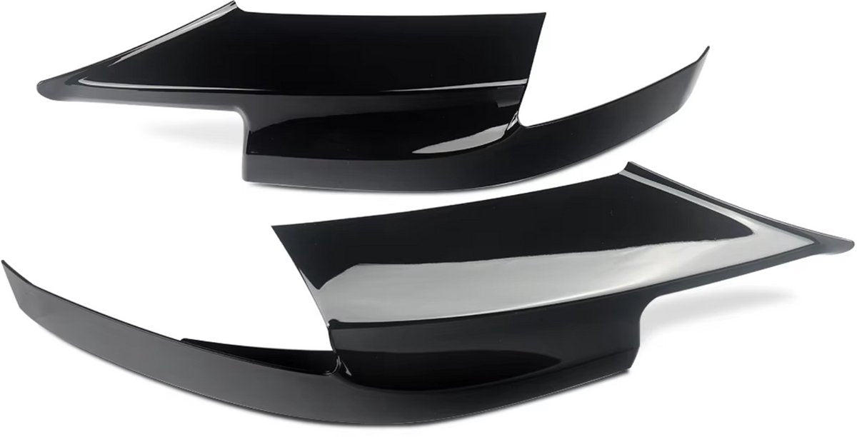 Side Hoek Splitters Voorbumper - Set van 2 - Voor BMW F10 M5 Sedan (2010-2016) - Zwarte Look