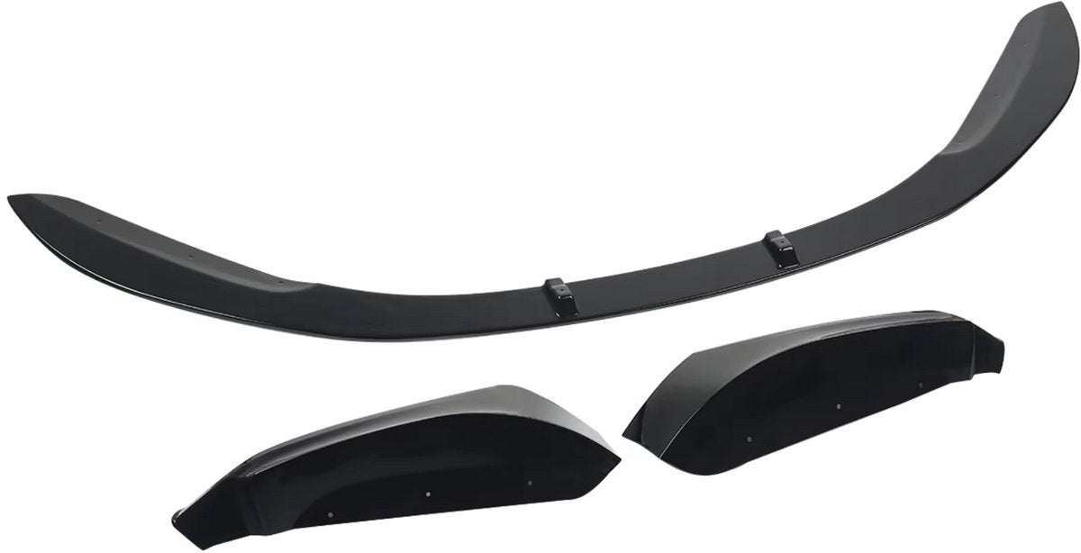 Sideskirts Lip Extensions Veltrix - Gloss Zwart - Voor BMW X5 G05 M Sport (2019-2025) - Set van 2 - Auto Accessoires