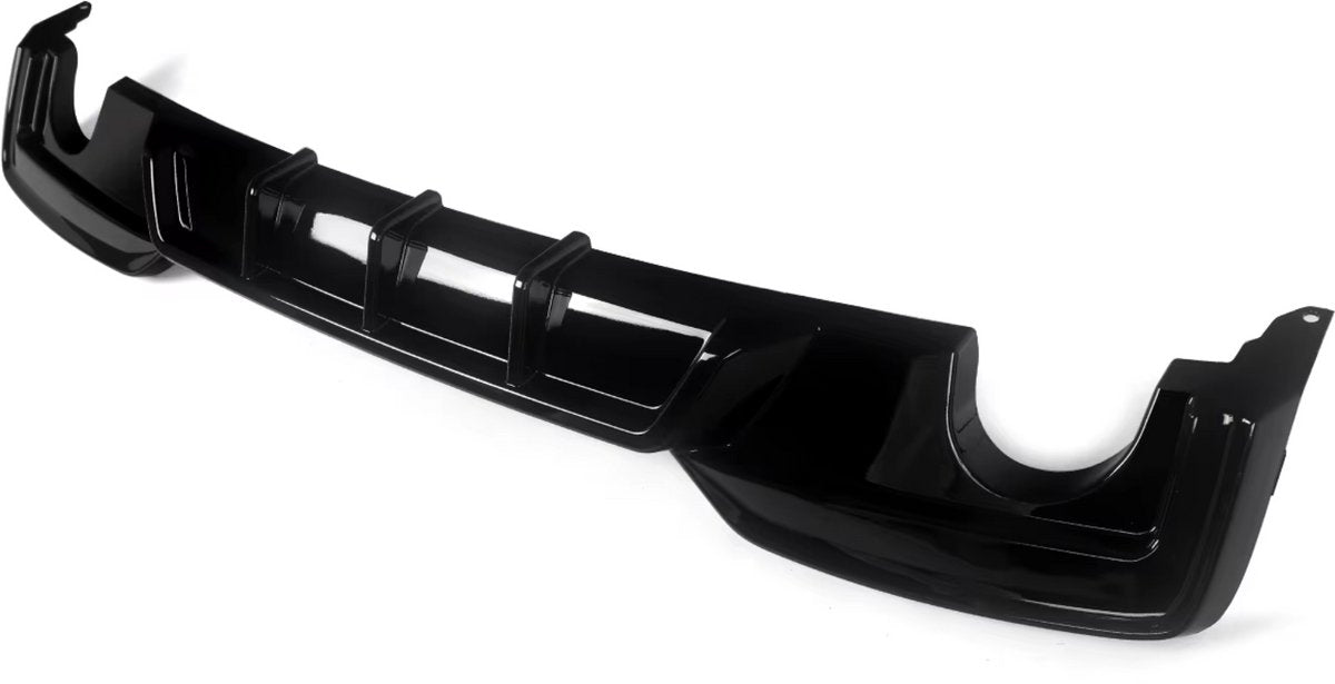 Achterbumper Diffuser Lip - Voor BMW 6 Serie F06/F12/F13 640i M Sport (2012-2018) - Zwart - Auto accessoires
