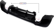 Gloss Black Diffuser Bumper - Voor BMW 1 Serie M Sport F20 F21 M135i M140i- Auto accessoires