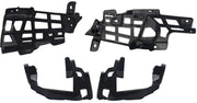 Voorbumper met Uitlaat - Voor Mercedes CLA W117/C117/X117 (CLA260/CLA45)- Glanzend Zwart - Auto Accessoires