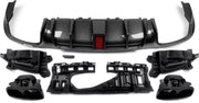 Voorbumper Diffuser Lip - Voor Mercedes W213 E300/E400 (2016-2020) - AMG E63 Stijl - Auto Accessoires