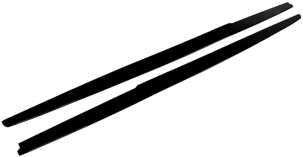 Zijrokken Panelen Verlenglip - Gloss Zwart - Voor BMW 5 Serie E60/E61 (2004-2010) - Auto Accessoires