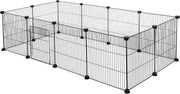 Knaagdierenren - Wit - Verstelbaar - Kleine Dieren - 142x53x71cm