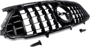 Voorbumper Grille - Voor Mercedes GLA-Klasse H247 (2020-2023) - Glanzend Zwart - GT Stijl - Auto Accessoires
