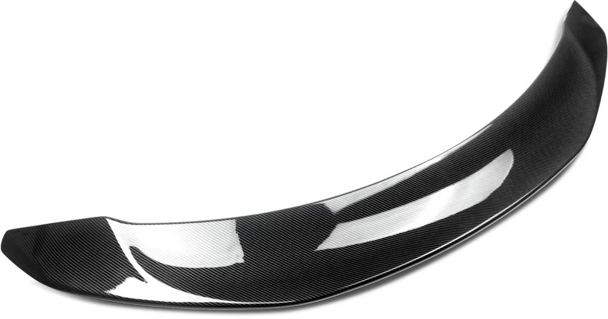 Achterbumper Spoiler Vleugel - Voor Tesla Model 3 (2017-2022)- V-Stijl Sport - Koolstofvezel Look