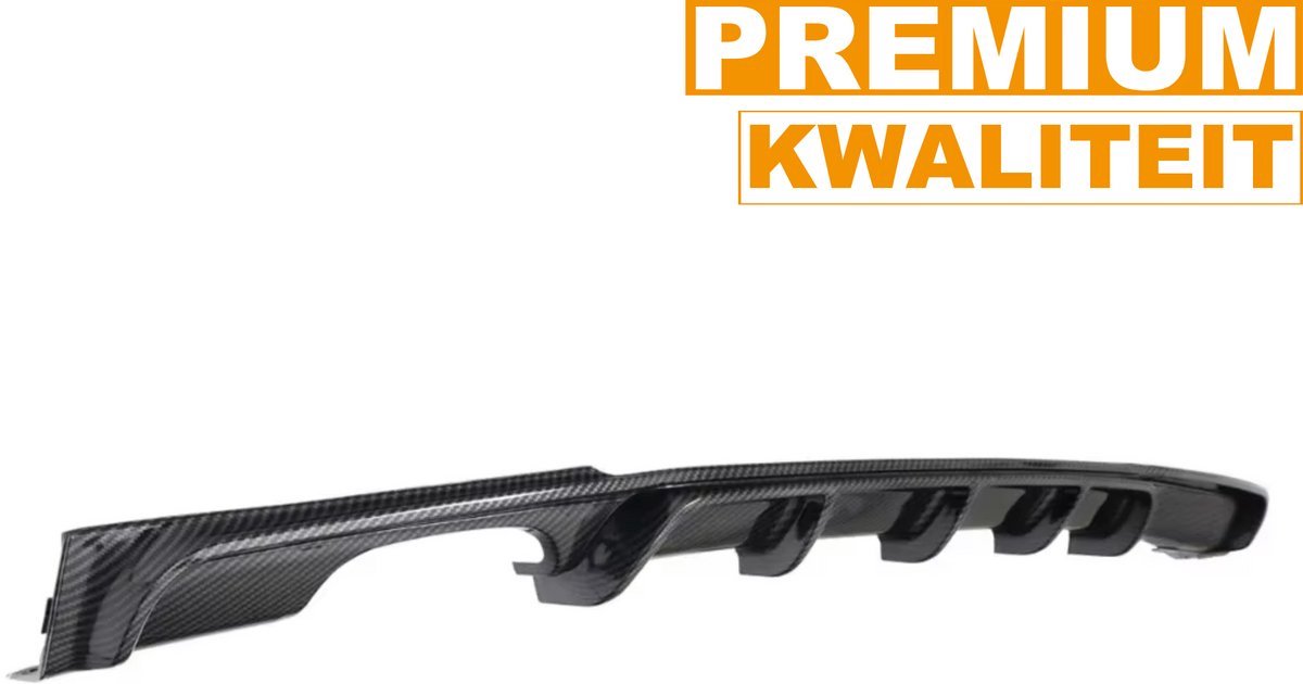 Diffuser Carbonline - Achterbumper - Carbon Look - Voor BMW F30/F31 320i 325i 328i 335i M Sport (2012-2019)
