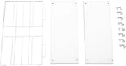 Bureau organizer- Bureau accesoires - Keuken organizer - Aanrecht organiser - Kantoor en Thuiswerkplek - 2-Lagen - Wit
